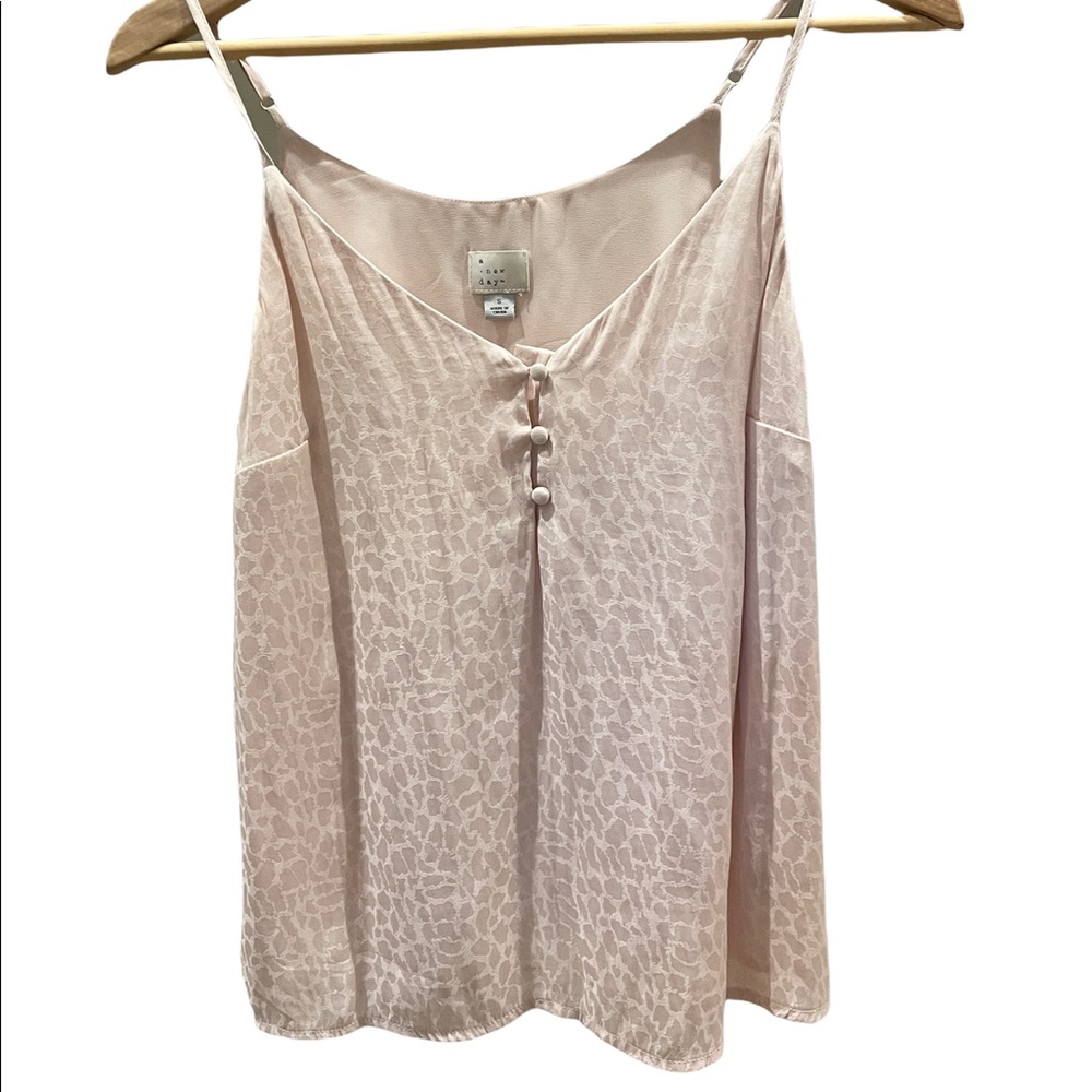 Pink leopard print silky camisole from A New Day.